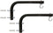 AKIA SCREENS 10 Inch Universal Projector Screen L-Bracket Wall Mount Kit with Wall Hanging