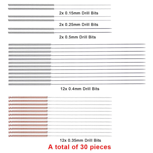 SIQUK 33 Pcs 3D Printer Nozzle Cleaning Tools Kit - 30 Pcs Cleaning Needles, 2 Pcs Tweezers, 1 Pc Cleaning Cloth