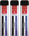 Tombow ECG-320 Monograph MG Mechanical Pencil Lead, 0.5 B, 3 Pieces