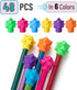 Mr. Pen Pencil Erasers Toppers, 48 Pack, Vibrant Colors, Pencil Cap Erasers, Eraser Tops, Pencil Topper Erasers
