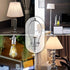 Lamp Making Kit, Make a Lamp or Repair Kit, 3-Way Lamp Socket with Matching Cord, Lamp Harp Set for Table Floor Lamp,