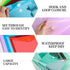 LEOBRO 8 Pack Plastic Envelopes, A4 Plastic File Folders for Document Storage, Poly Folders