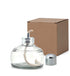 Alcohol Burner Lamp, Glass Bunsen Burners Lab Equipment Heating with Metal Cap for Jewelry Soldering