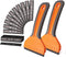 NEWISHTOOL 4-inch Plastic Razor Blade Scraper, 2 PCS Big Blade Paint Scraper