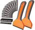 NEWISHTOOL 4-inch Plastic Razor Blade Scraper, 2 PCS Big Blade Paint Scraper