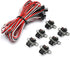 6PCS Micro Limit Switches with 1M 3 Pin Cable for 3018-PROVer/3018-MX3/3018-PROVer Mach3