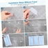 GARVALON Wall Mounted Acrylic Glove Holder and Mask Storage Box Compartment Dispenser for Gloves and Masks Organization