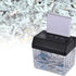 Topyond Mini Paper Shredder for Home Use, USB A6 Metal Knife Plastic Shredder, Durable Portable Electric Shredder