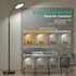 18W Dimmer Floor Lamp, Bright LED Floor Lamps for Living Room with Diamond-Surface, Stepless Adjustable Colors