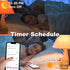 5W=40W A15 Smart Bulb, 1 Pack, Compatible with Alexa, Google Home, Color Changing, Dimmable LED