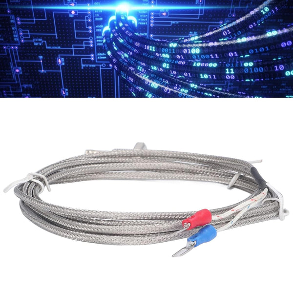 Temperature Sensor, Probe Temp Sensor J Type Thermistor Measuring Tool for PID Controller WRNJ-M6