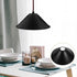 8.46 Inch UPKOCH Industrial Style Metal Lampshade Black Vintage Pendant Light Shade for Hanging Light Fixtures