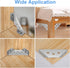 Sissinda 20Pcs (20 Universal Stainless Steel Furniture Corner Connector, Angle Corner Bracket with Screws, Corner
