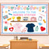 Joffetii 79Pcs School Nurse Bulletin Board Decorations Set Welcome Back to School Classroom