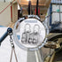 M20 Small Heavy Duty Pulley: 304 Stainless Steel Single Block Swivel Bearing System for Rigging, Lifting, Gym Equipment