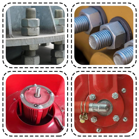 60 Pcs M6x15mm Stainless Steel Flat Head Hex Socket Cap Bolts Screws, Countersunk Connector Fastener