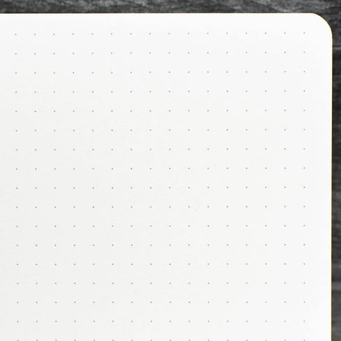 RICCO BELLO Green Leaves Hardcover Dot Grid Bullet Journal, Lay Flat Design, 5.7 x 8.4 inches, 160 Pages, 160 gsm