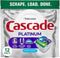 Cascade Platinum Dishwasher Pods, Dishwasher Detergent, Dish Detergent Soap, Fresh, 12 count