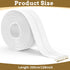 Caulk Tape Waterproof Self Adhesive, 3 Rolls Toilet Caulk Sealant Tape,Bathtub Caulk Sealing Strip Tape for Kitchen,Bathroom Caulking Tape, Floor Wall Edge Protector(1.5" x 10.5Ft)