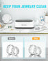 Ultrasonic Jewelry Cleaner, 11.8oz (350ML), Portable with 2 Modes, 48kHz for Glasses, Rings, Watches, and More