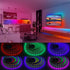 WS2812B 16.4FT/5M 60Pixels/m 300Pixels Programmable 5050SMD IP65 DC5V SEZO ECO LED Strip Light Individually Addressable