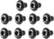 uxcell M3x4mm Thread Button Head Hex Socket Cap Screw Bolt - 100pcs