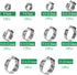 139Pcs 11 Sizes Single Ear Hose Clamps with Pliers, 304 Stainless Steel Crimp Assortment Kit