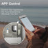 BSEED Smart Water Heater Switch, WiFi Touch Switch with Smart Life APP Control, 20A, White, Compatible with Alexa