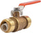 SharkBite 3/4 Inch Ball Valve, Push to Connect Brass Plumbing Fitting, Water Shut Off