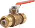 SharkBite 3/4 Inch Ball Valve, Push to Connect Brass Plumbing Fitting, Water Shut Off