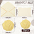 Jetec 50 Set A7 Business Mailing Envelopes with Gold Border, 5x7 Cards, Gold Stickers for Gift Cards, Invitations