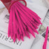 deegtran 200 Pack No Bleed Hot Pink Barrel Click Pens, Wholesale Retractable Ballpoint Pens with Smooth Ink, 1.0MM