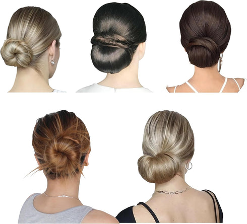 Yes!Fresh Hair Net, 144Pcs, 22" Elastic Mesh for Food Service, Ballet Bun, Sleeping, Women, Black