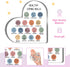 Therapy Office Decor - Anxiety Healthy Coping Skills Mental Health Decorations for Classroom, Therapist Supplies
