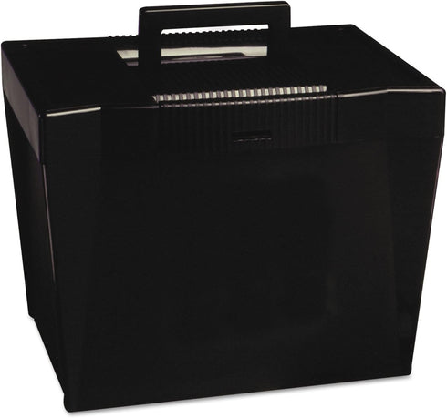 Pendaflex Economy File Box, Black, 10-7/8" H x 13-1/2" W x 10-1/4" D