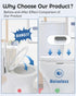 8 PCS Universal Toilet Seat Bumpers for Bidet,Toilet Lid Rubber Bumpers,Strong Adhesion Toilet Seat Spacers Bidet