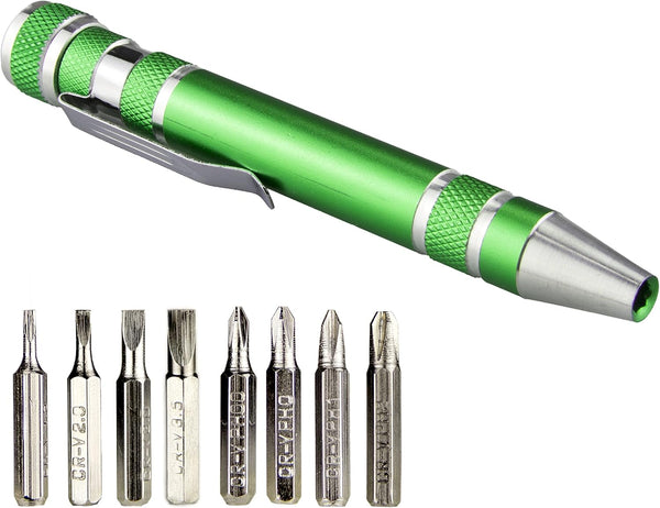 SWATOM 8 in 1 Mini Screwdriver Set Small Screwdrivers Pen Magnetic Repair