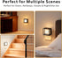 JKHTBDM 2 Pack 0-60LM Decor,Cozy Night Lights Plug into wall,Adjust Brightness Motion Sensor Night Light,for Modern