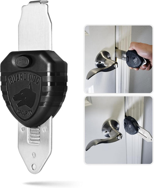 Guard Dog Security Blocklock Portable Door Lock, Hotel Door Locks for Travelers