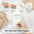 Tenceur 54 Pcs Mini Spiral Notebook - 3" x 5" Top Bound Small Notepads, 120 Pages for Kids Home Office School