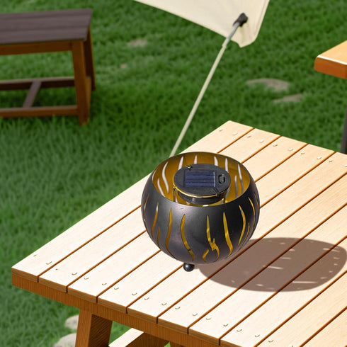Deco,2026 Solar Lanterns Outdoor Waterproof, Solar Lights for Outside Patio Porch Garden Tabletop Gardening Lovers Mom