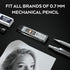 Nicpro 600 PCS 0.7mm HB #2 Break Resistant Mechanical Pencil Lead Refills, 60 Pack Per Tube, 10 Tubes