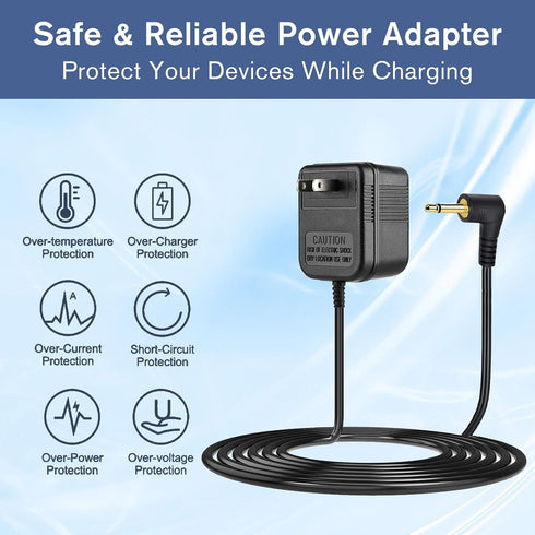 Ousaly 6V MH18B F274800 F276127 F274830 F274865,6V 6.5 Power Adapter Compatible with Mr. Heater Big Buddy Heater DC