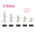 cSeao 50pcs M6 Flanged Button Head Socket Cap Screws Hex Nuts Kit - M6 x 10mm/15mm/20mm/25mm/30mm, 304 Stainless Steel