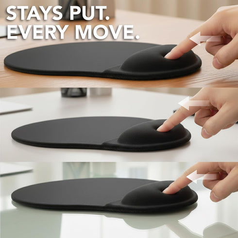 Mr. Pen - Mouse Pad with Wrist Support, Ergonomic Pad, Gel Gaming Support