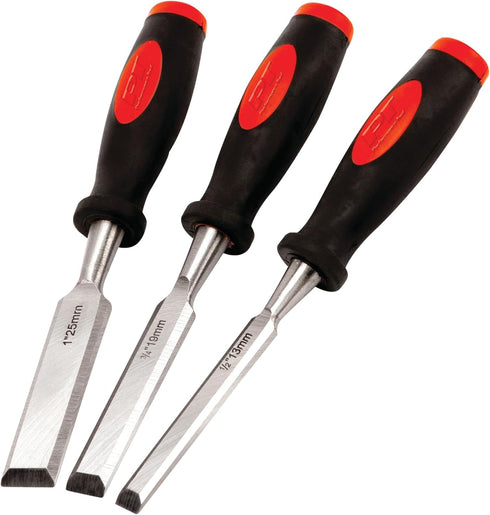 Performance Tool W5372 Wood Chisel Set, 3-Piece by Performance Tool