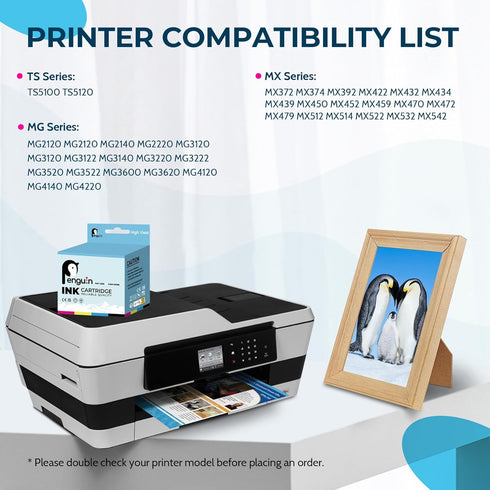 Penguin PG-240XL Black Ink Cartridges for Canon PIXMA Printers (Remanufactured High Yield 240XXL1 Black)