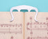 Music Book Clip, Page Holder for Sheet Music Stands & Pianos