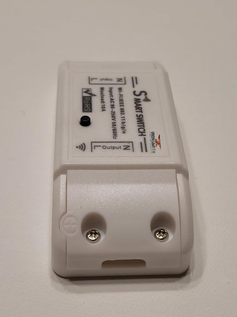 Ironsmith Lighting In-line Smart Switch - Home Automation for Lights and Appliances with Voice Control and Smartphone