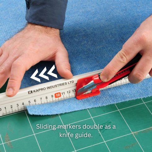 Kapro 313 Measure Mate, Ultimate Home-Improvement Tool with Level and Ruler, 24 Inch